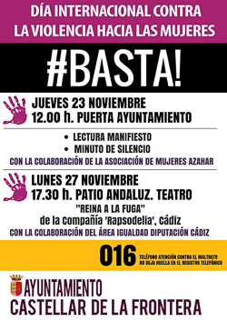 Cartel Anunciador Actividades 25N