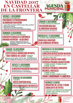 PROGRAMACIÓN MUNICIPAL CASTELLAR DE LA FRONTERA NAVIDAD 2017