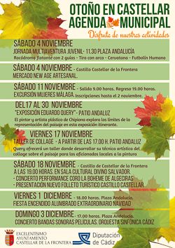 Programa Municipal Noviembre 2017 Castellar de la Frontera