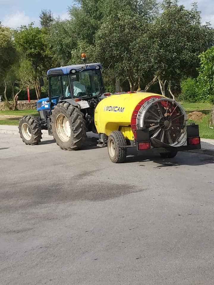 05 Abril 2020 Agricultores Desinfectan Por Tercera Vez Castellar De La Frontera 23