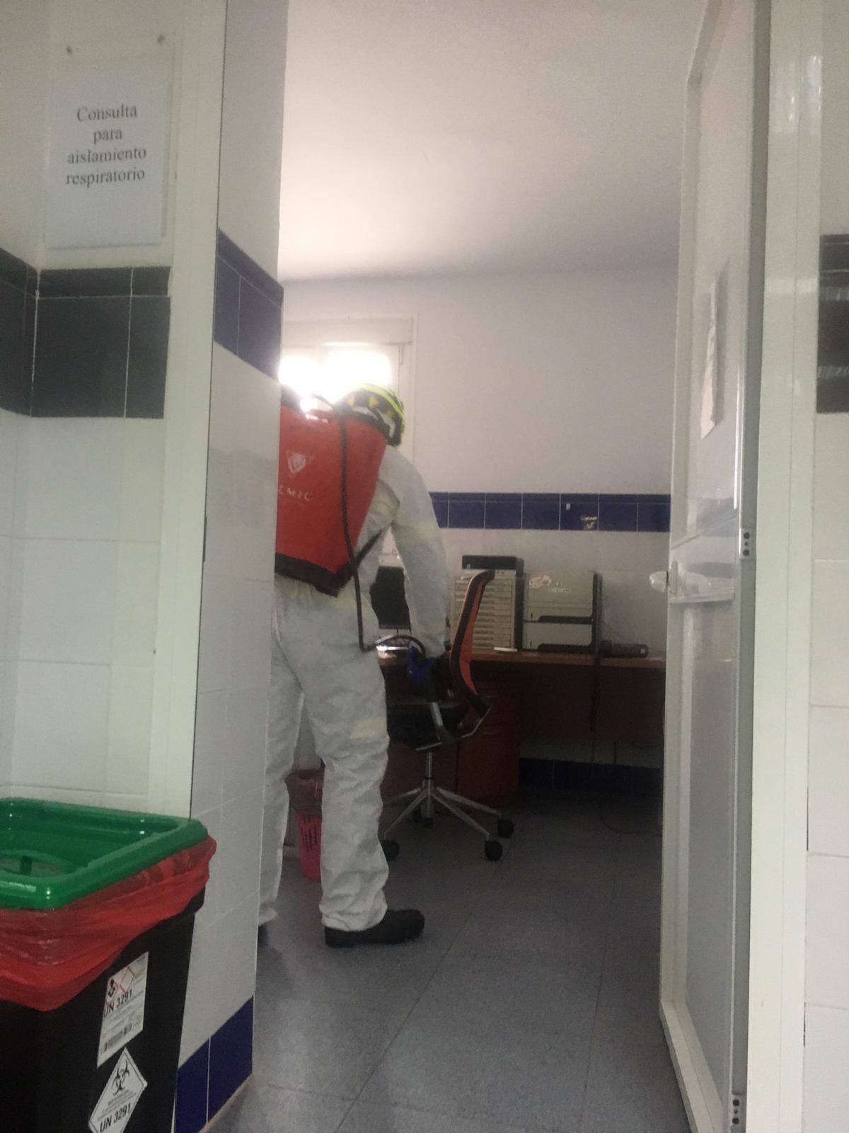 16 Abril 2020 Bomberos Realizan Su Quinto Servicio Desinfectante En Castellar De La Frontera 24