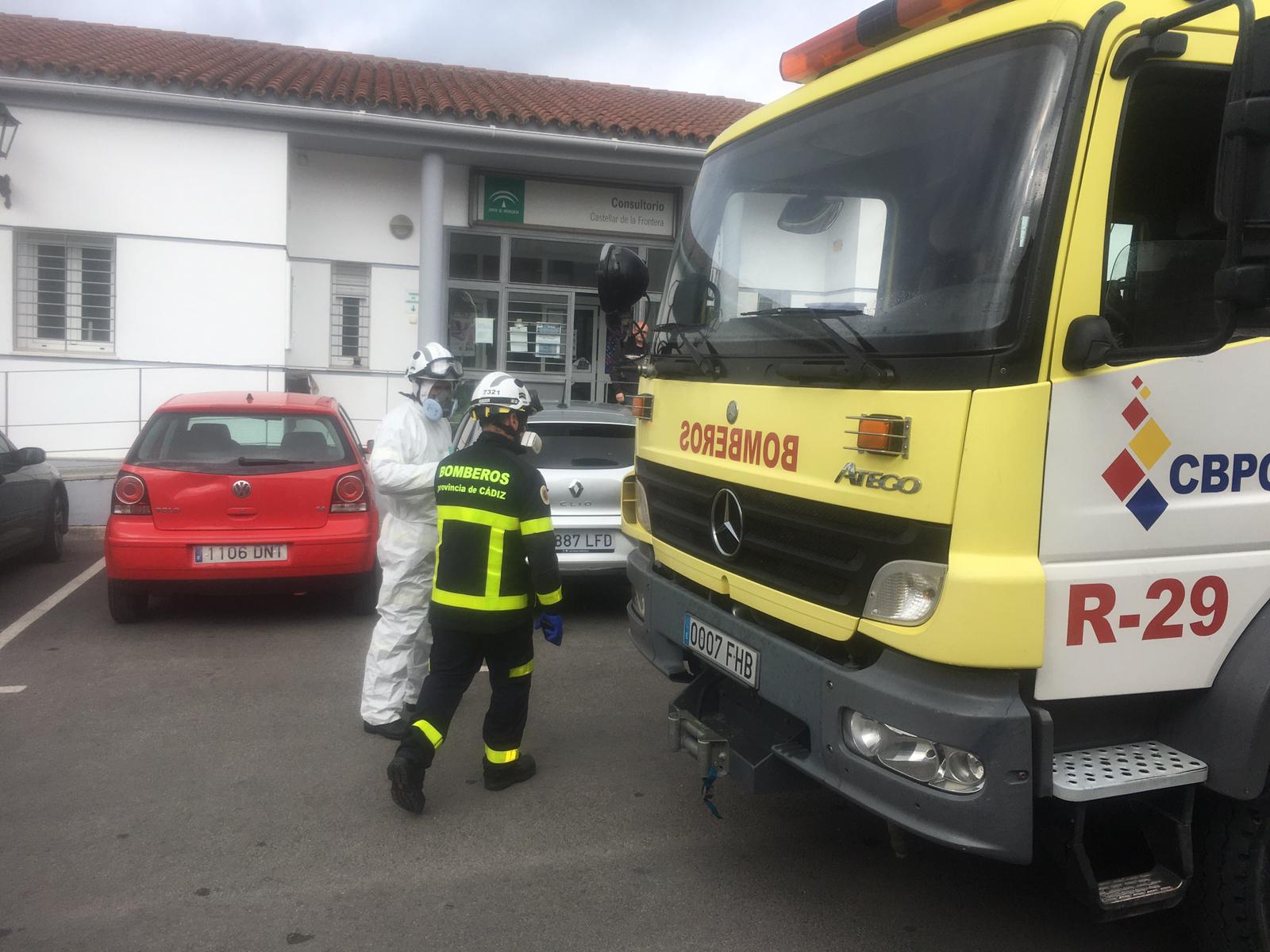 16 Abril 2020 Bomberos Realizan Su Quinto Servicio Desinfectante En Castellar De La Frontera 33