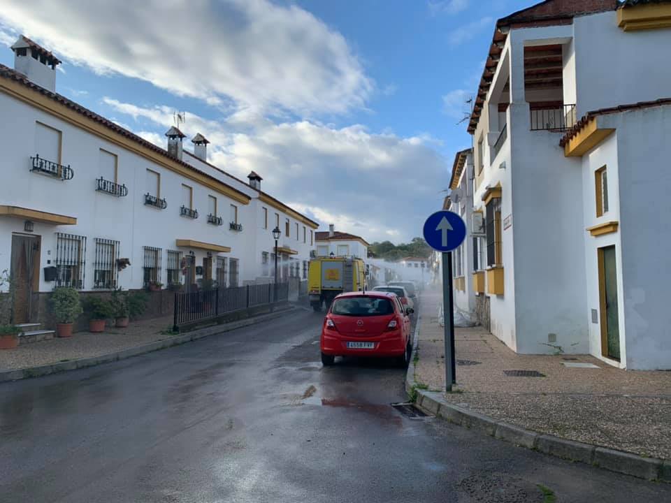 20 03 2020 La Almoraima SA Desinfecta Las Calles Del Municipio 2