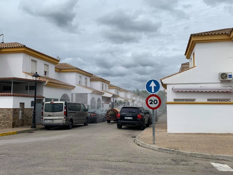 Agricultores Desinfectan Castellar De La Frontera El 30 De Marzo 2020 5