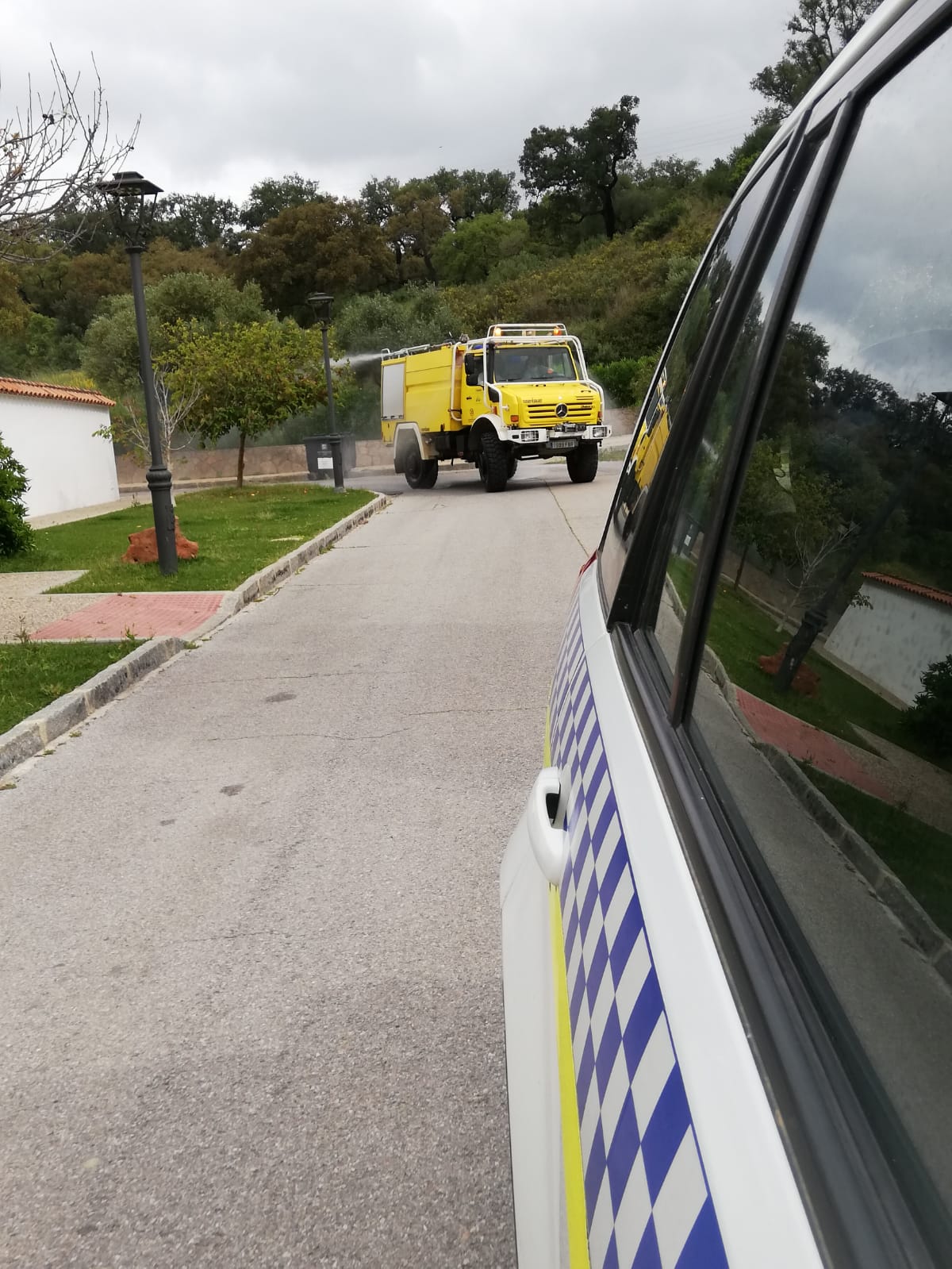 24 Abril 2020 Almoraima Vuelve A Colaborar En La Desinfeccin De Castellar De La Frontera 7