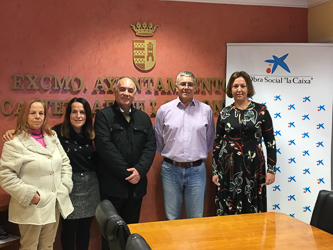 Dolores Baca, Pilar Lobato, José Manuel Roldán, Juan Casanova y Silvia Gutiérrez